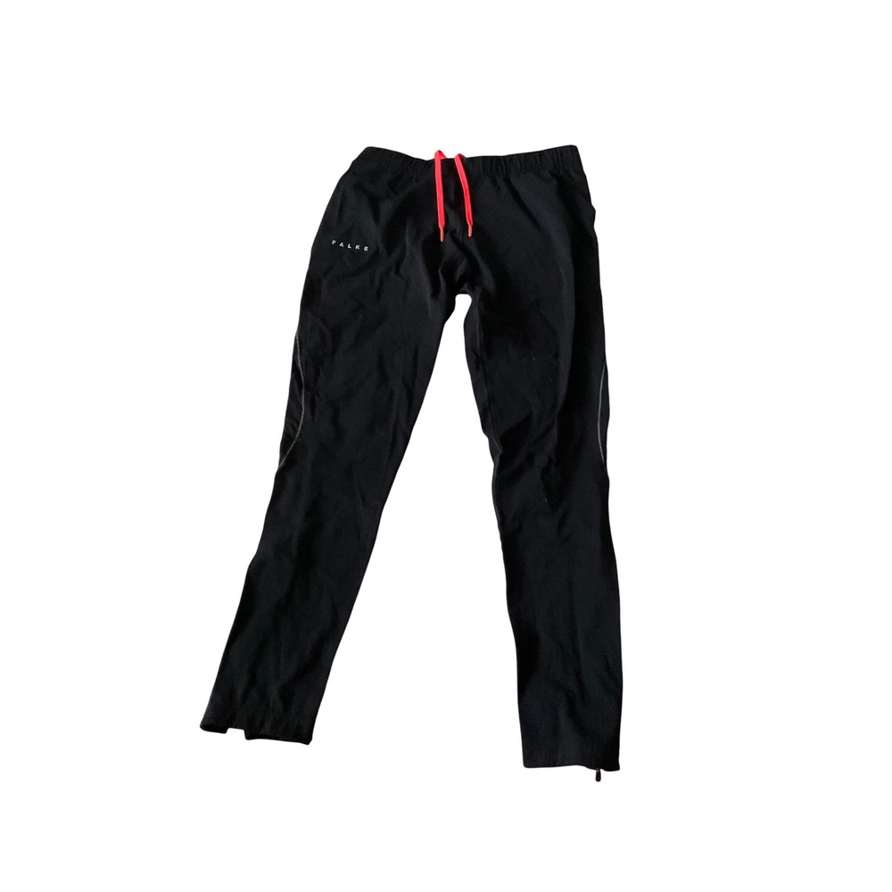 FALKE Ergonomic Sport System Black Athletic Track Pants Joggers‎ Size S